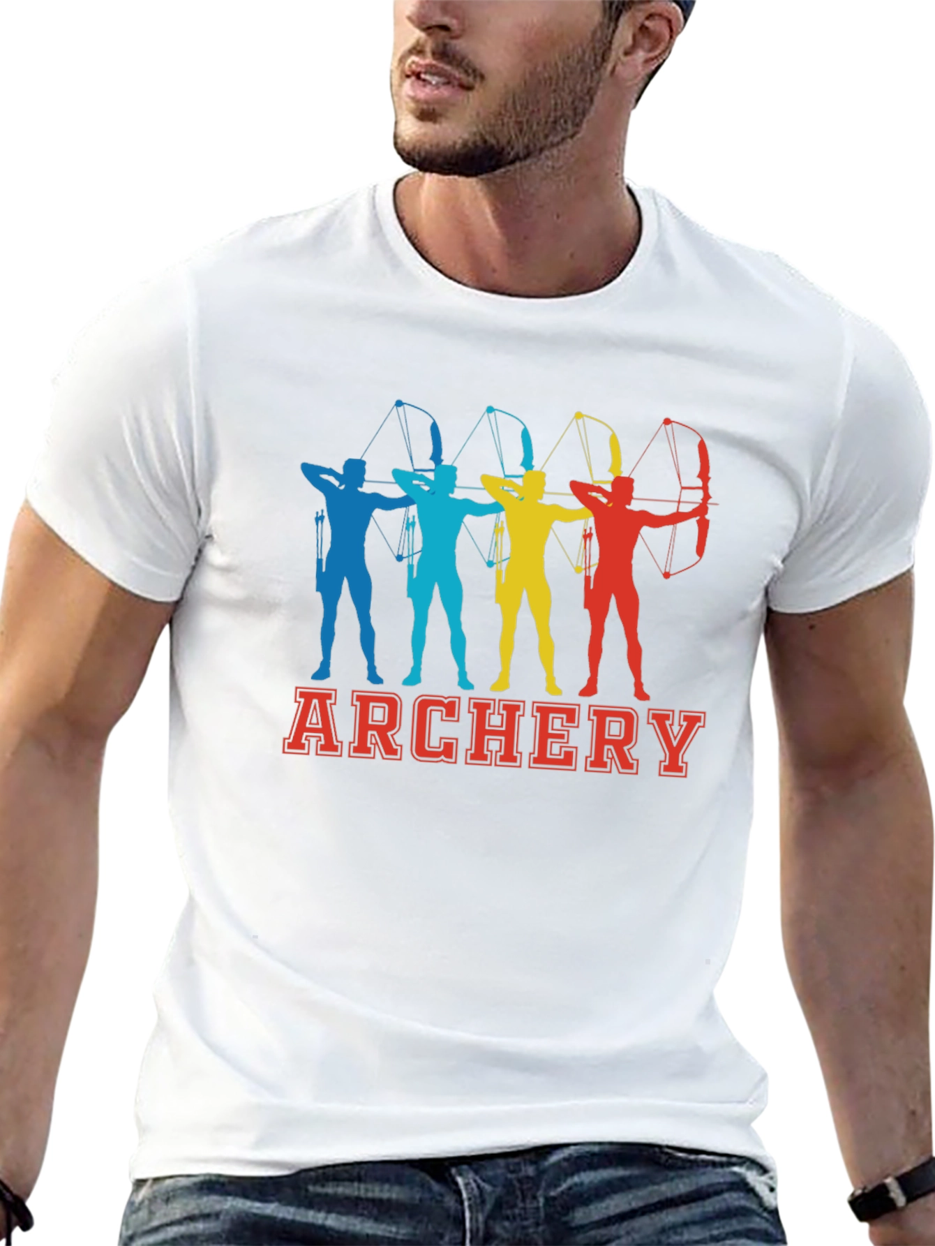 Archery Retro Graphic T-Shirt