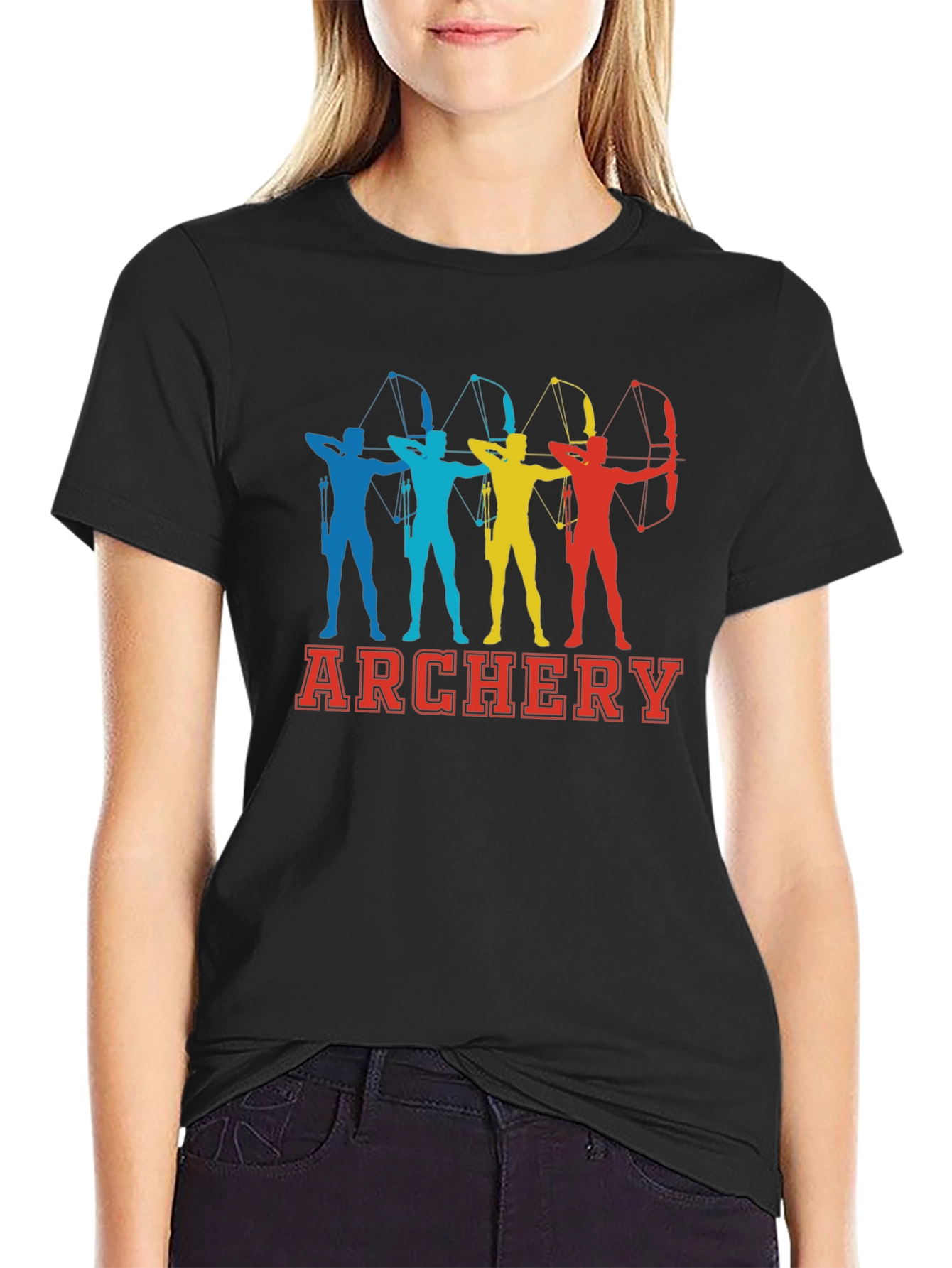 Archery Retro Graphic T-Shirt