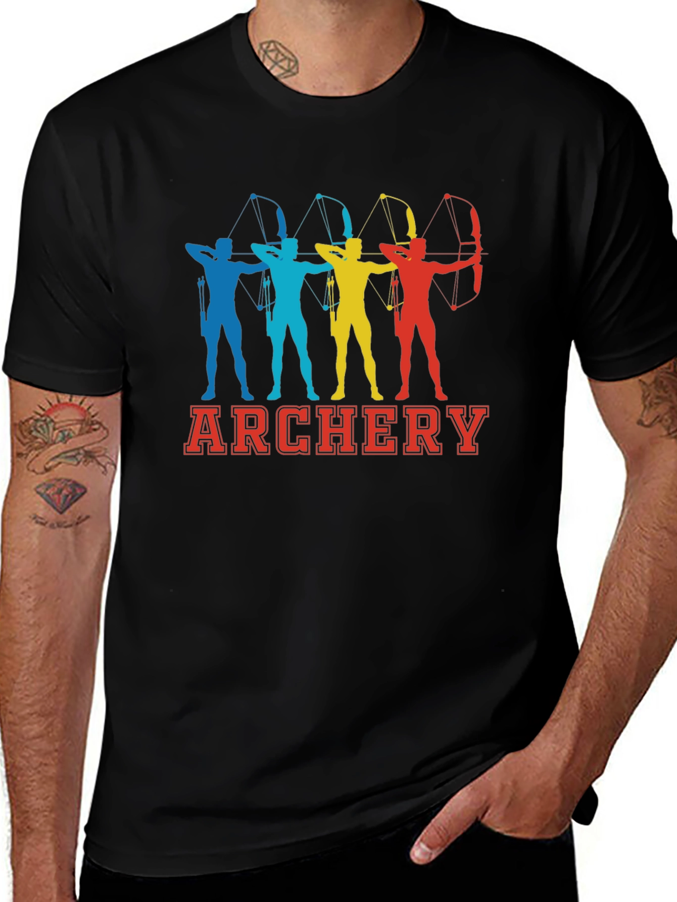 Archery Retro Graphic T-Shirt