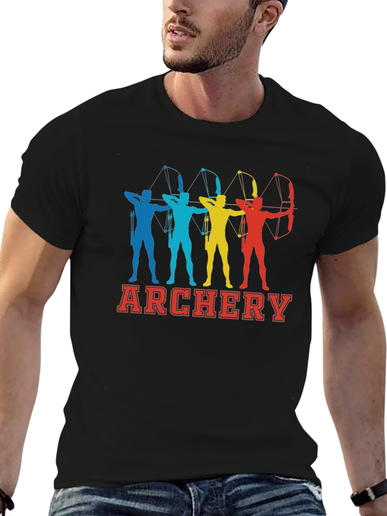 Archery Retro Graphic T-Shirt