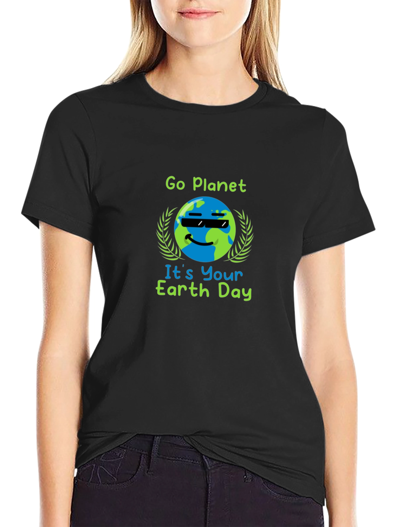 Go Planet T-Shirt Earth Day Tee