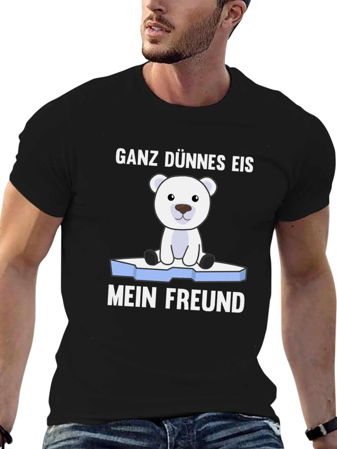 Ganz Dünnes Eis Mein Freund T-Shirt