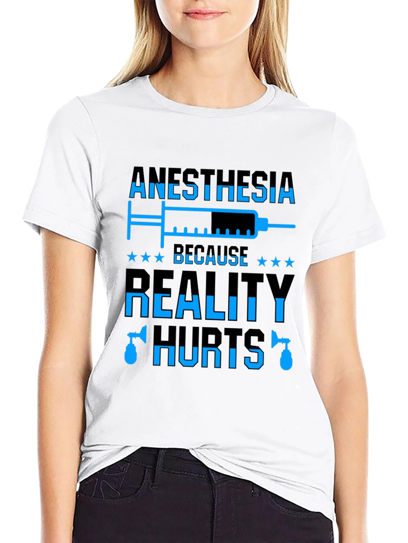 Anesthesia Reality Hurts T-Shirt