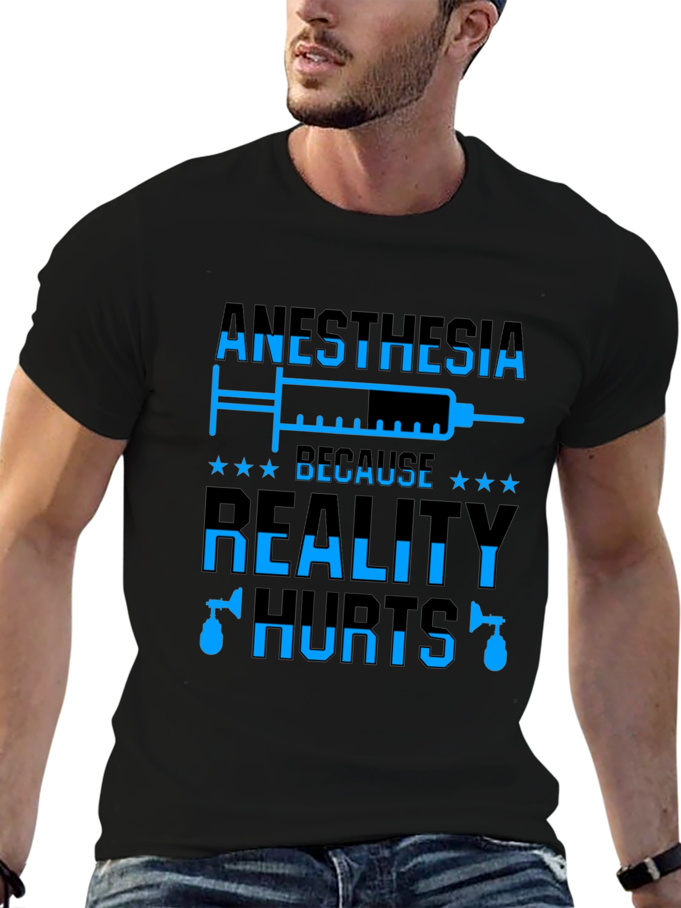 Anesthesia Reality Hurts T-Shirt
