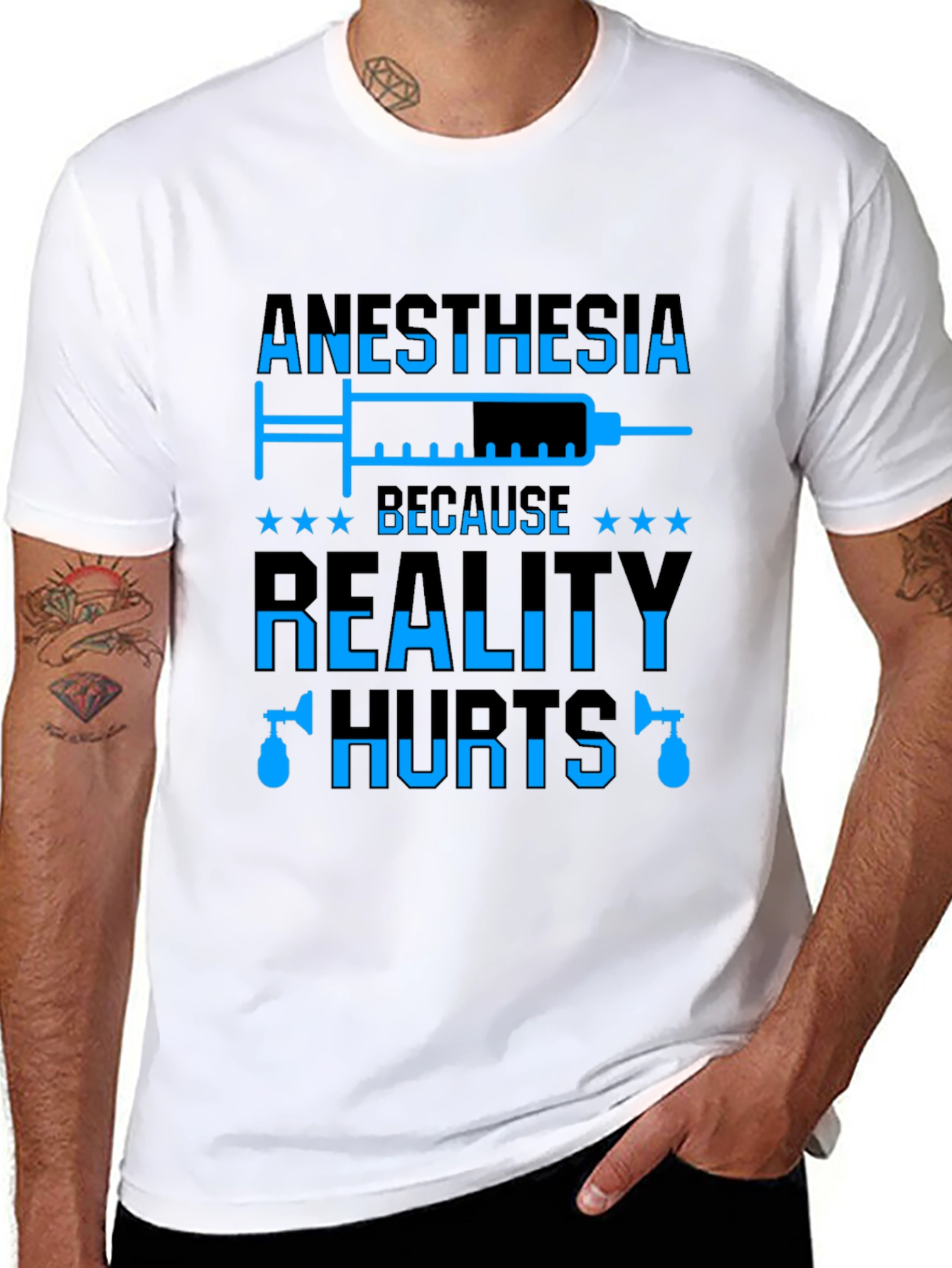 Anesthesia Reality Hurts T-Shirt