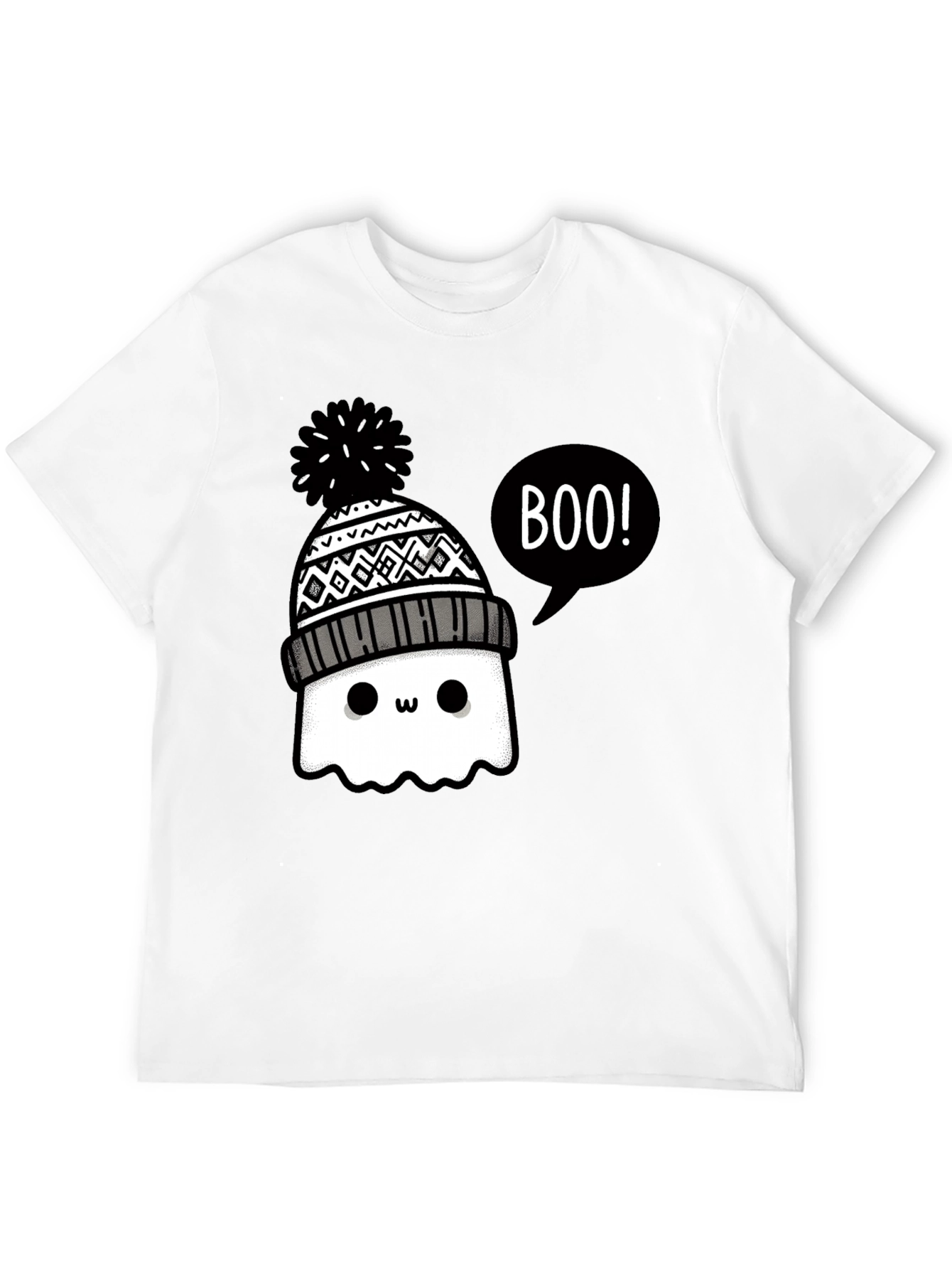 Cute Ghost Boo! Graphic Tee