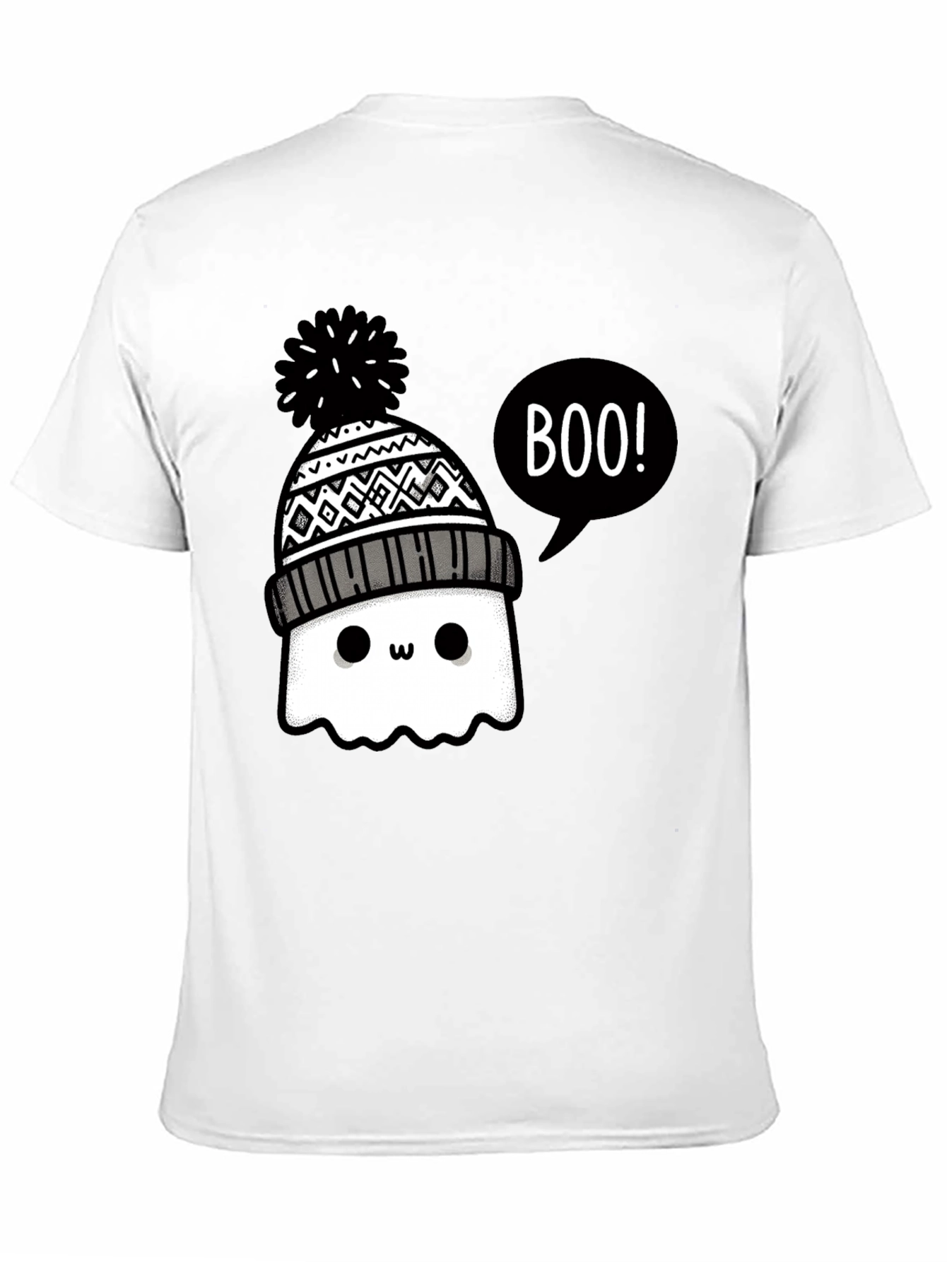 Cute Ghost Boo! Graphic Tee
