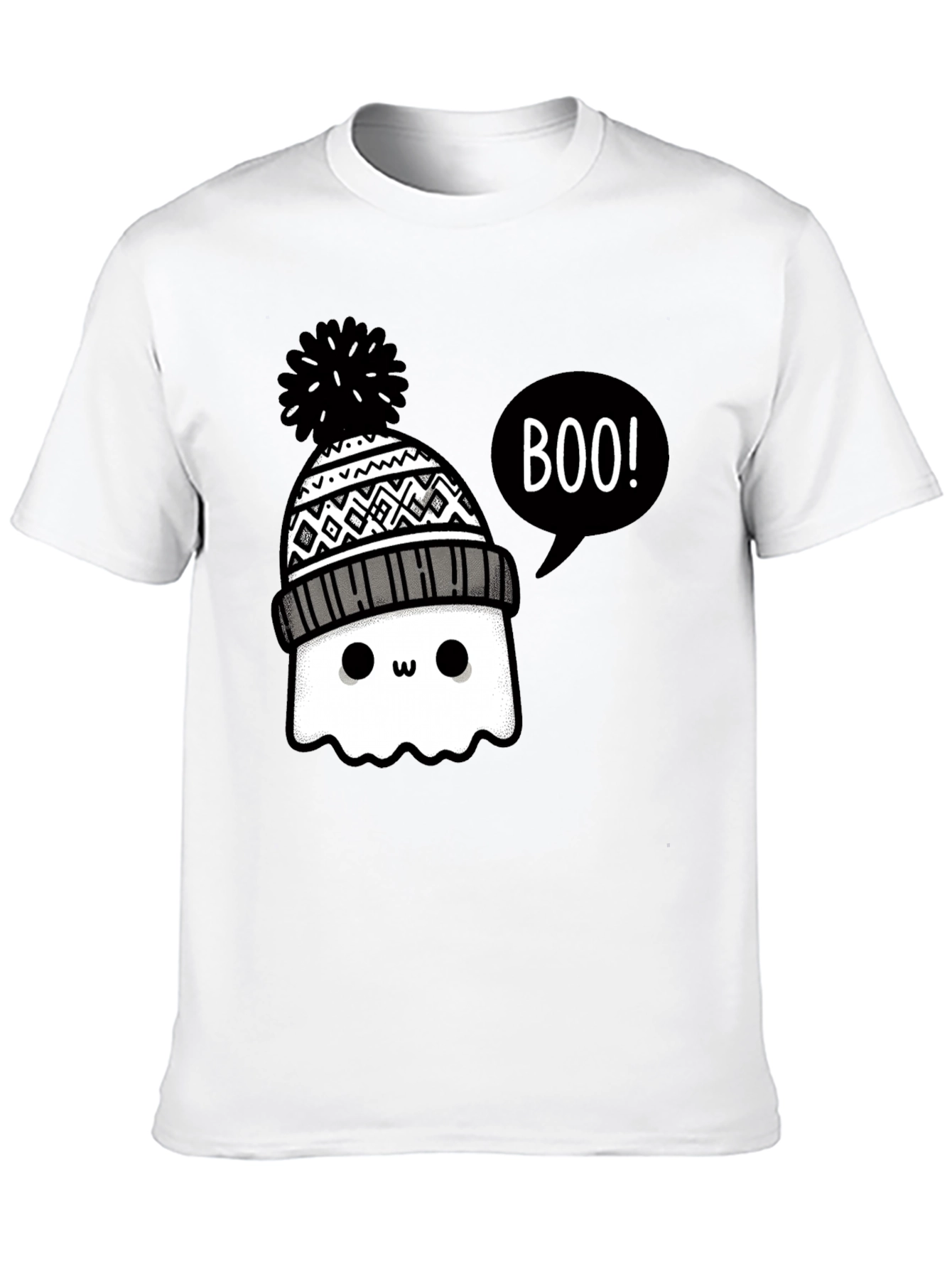 Cute Ghost Boo! Graphic Tee