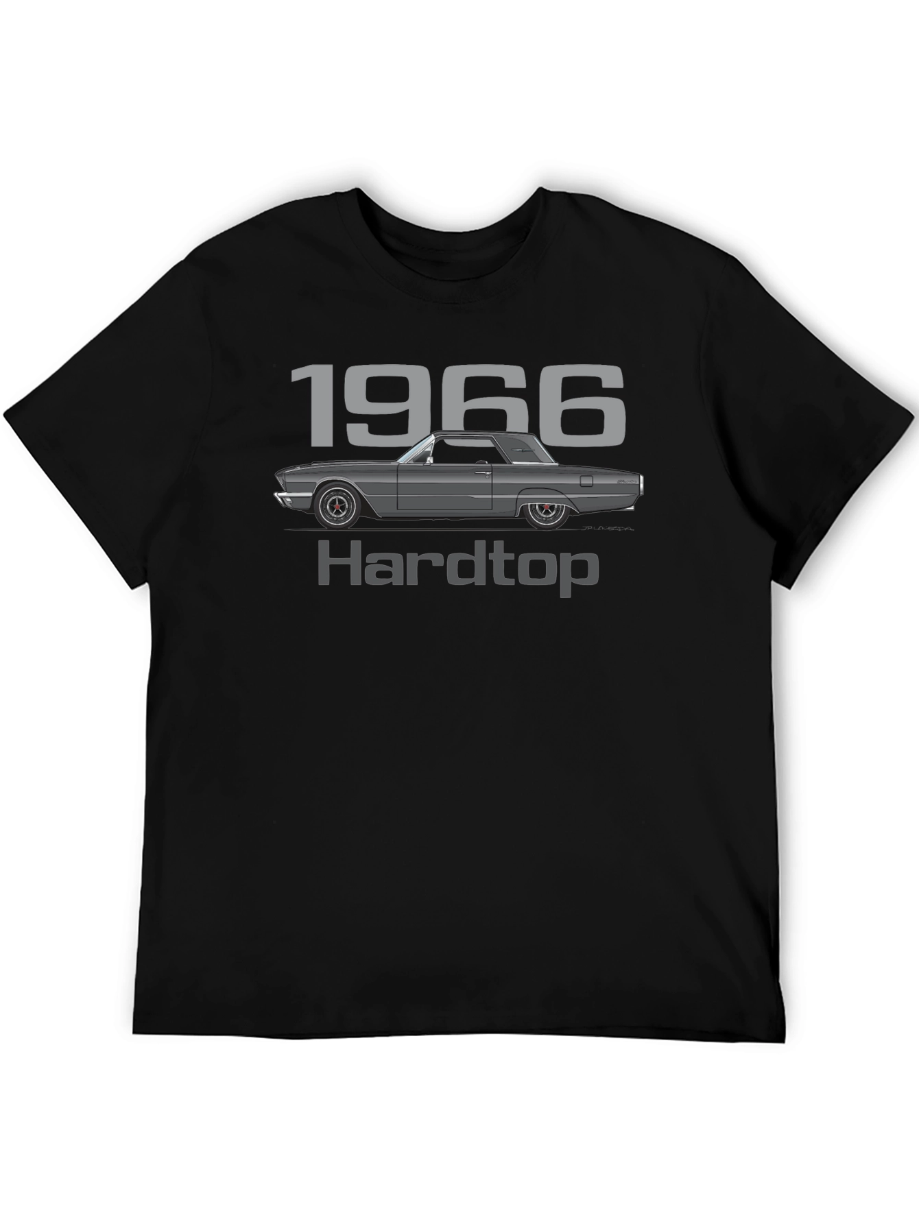 1966 Hardtop Car Graphic T-Shirt - Classic Automotive Tee