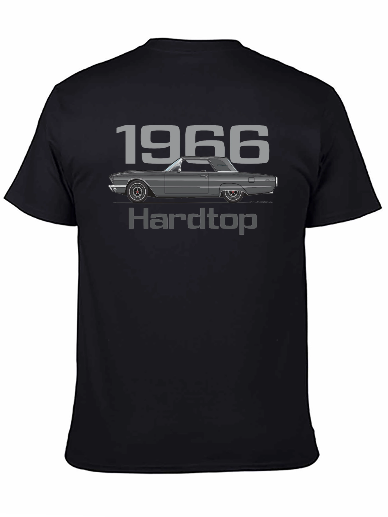 1966 Hardtop Car Graphic T-Shirt - Classic Automotive Tee
