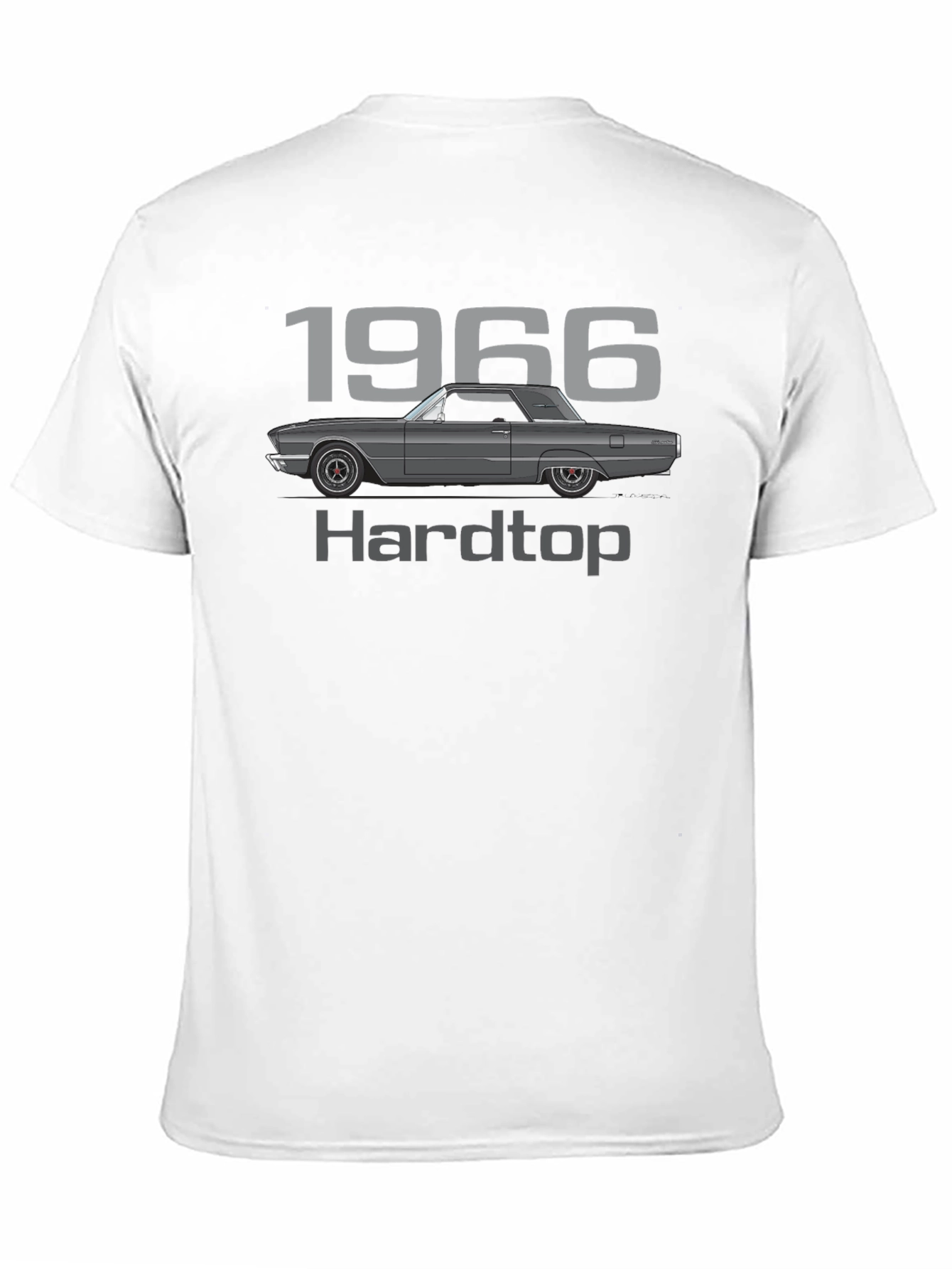 1966 Hardtop Car Graphic T-Shirt - Classic Automotive Tee