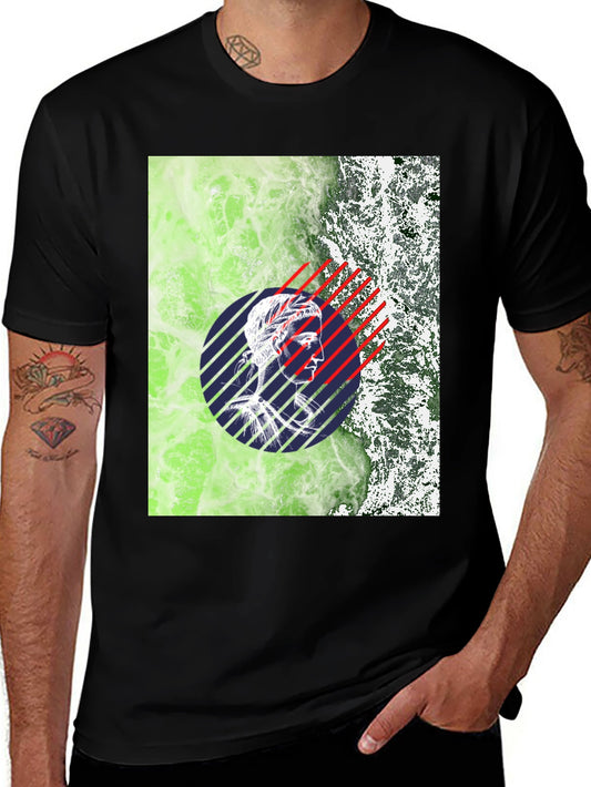 Abstract Graphic Tee