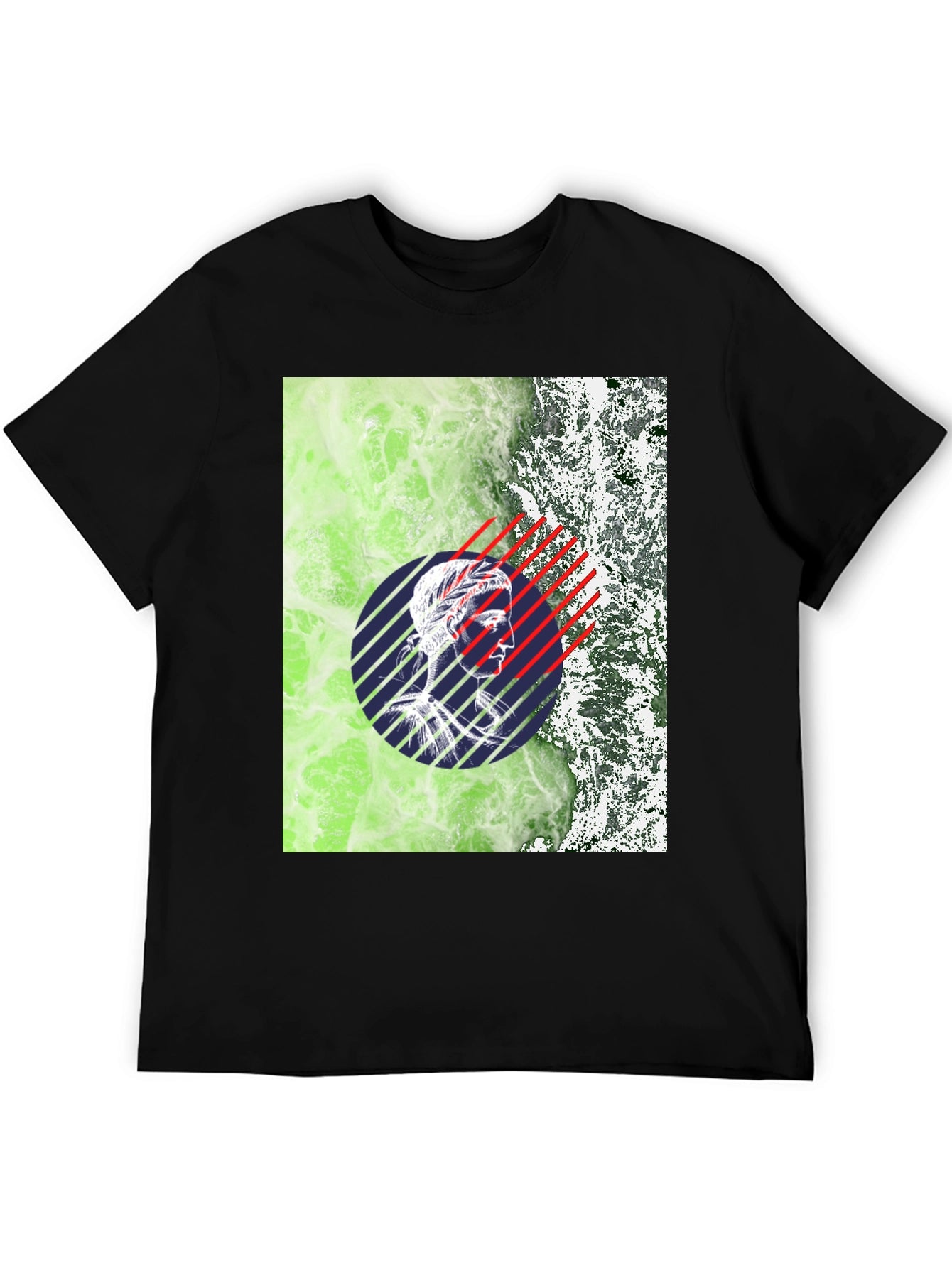 Abstract Graphic Tee