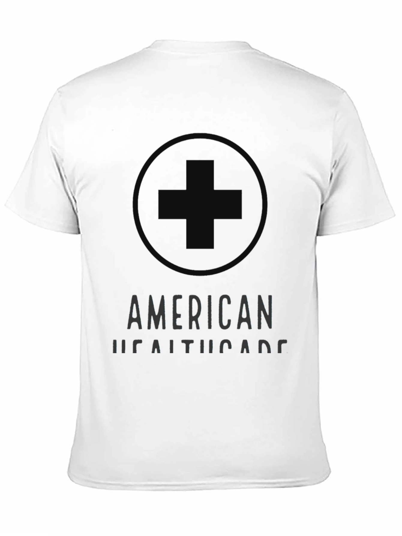 American Healthcare Plus Symbol Black T-Shirt