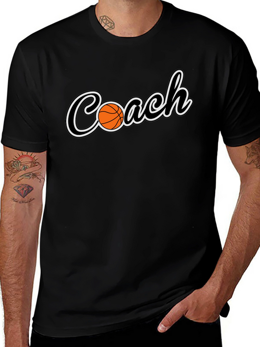 Basketball Coach T-Shirt - Sports Trainer Tee