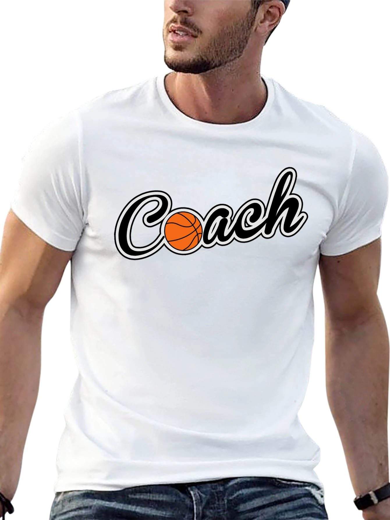 Basketball Coach T-Shirt - Sports Trainer Tee