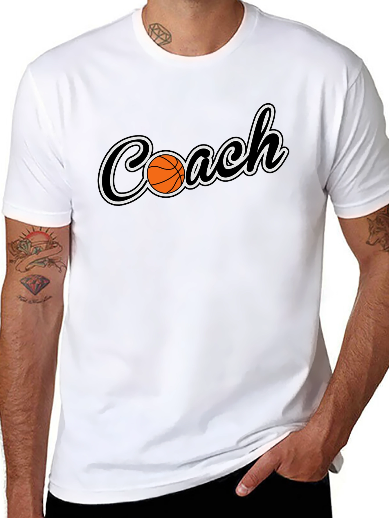 Basketball Coach T-Shirt - Sports Trainer Tee