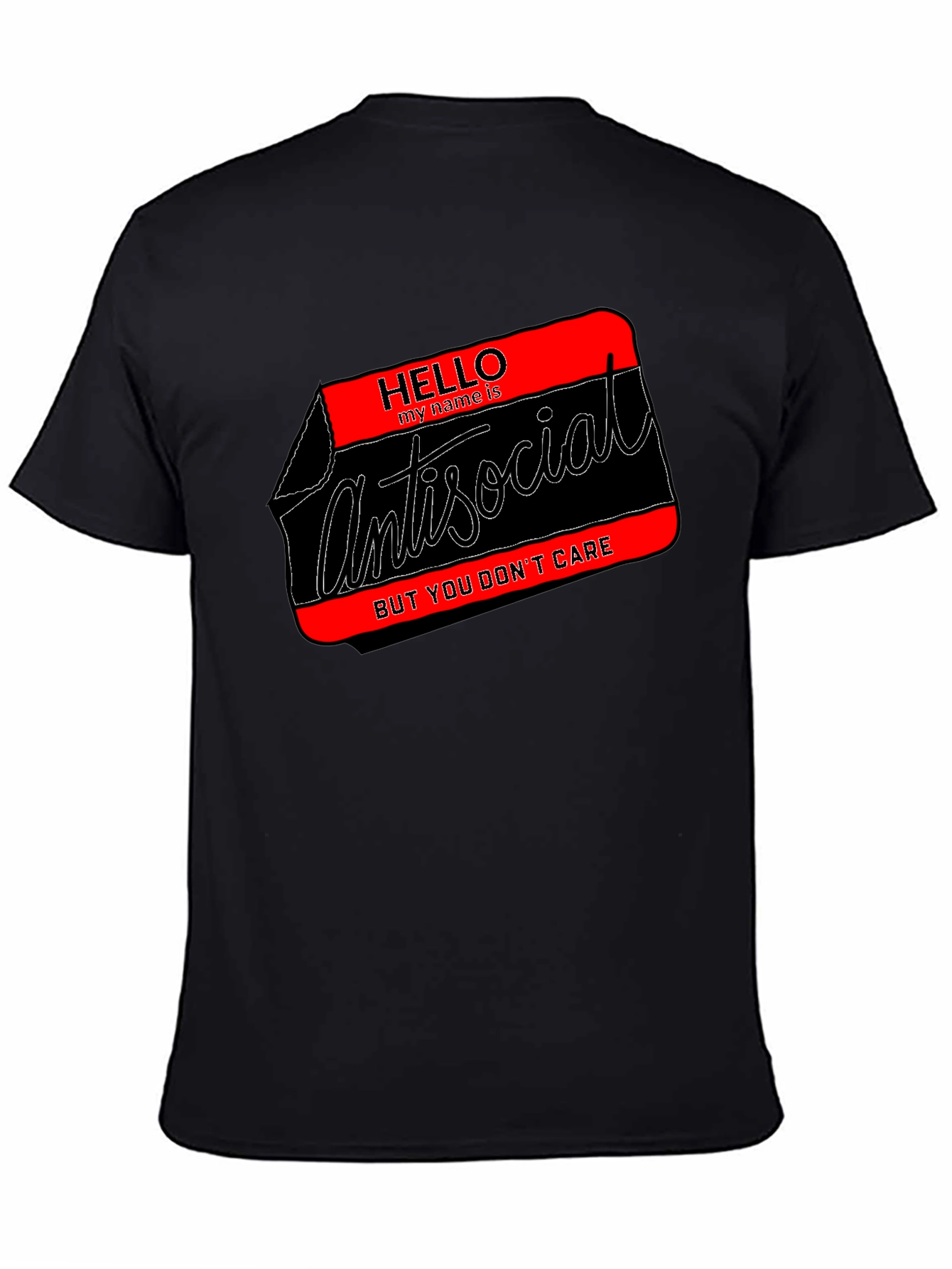 Antisocial Tee: Hello My Name is Introvert