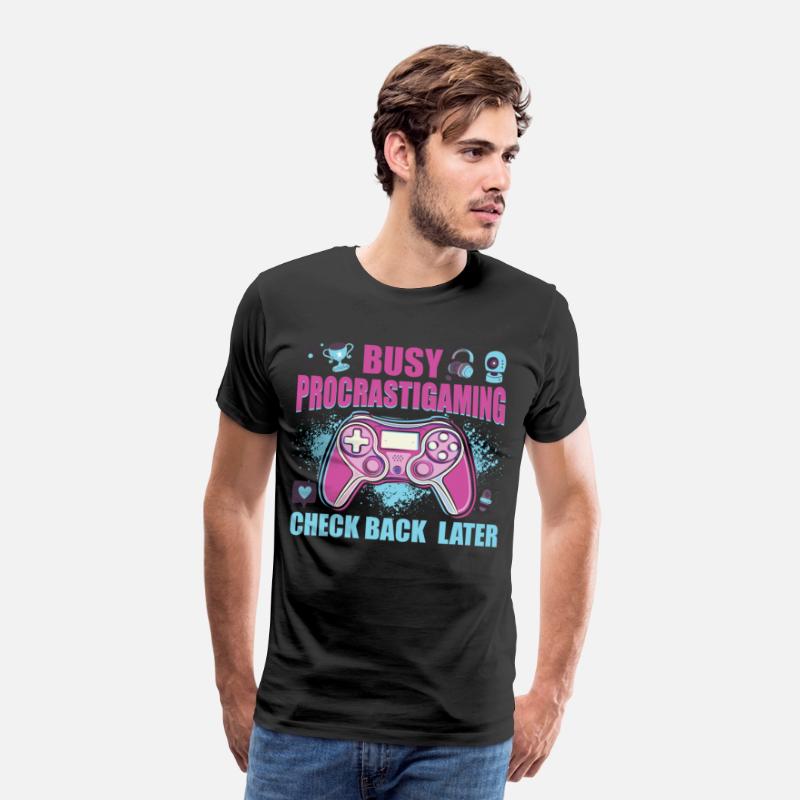 Gamer Busy Procrastigaming Gaming