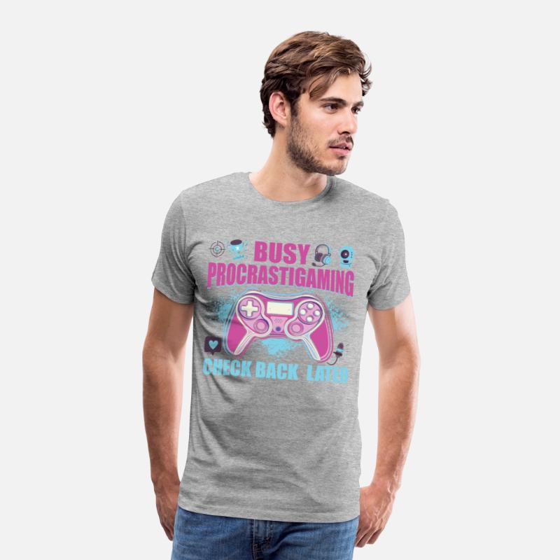 Gamer Busy Procrastigaming Gaming
