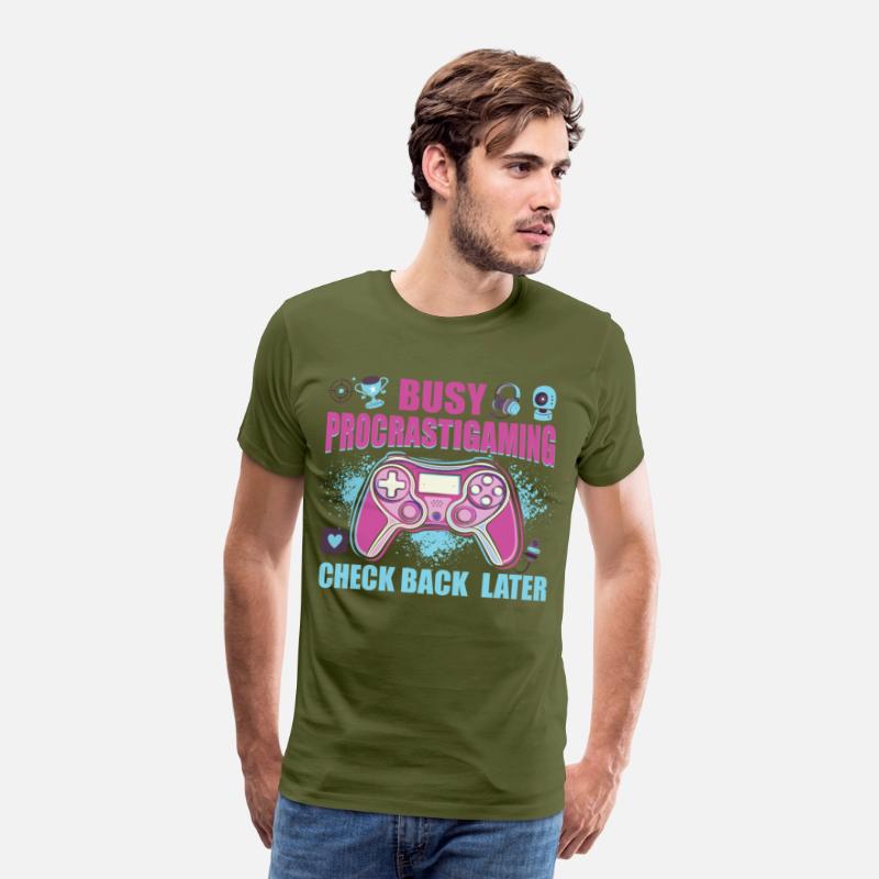 Gamer Busy Procrastigaming Gaming