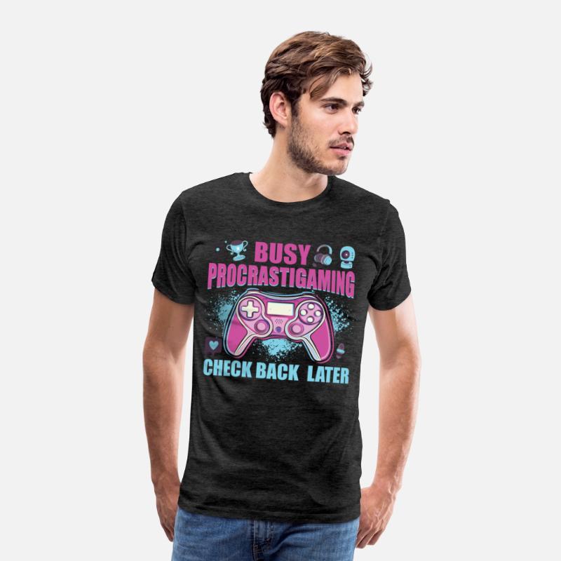 Gamer Busy Procrastigaming Gaming
