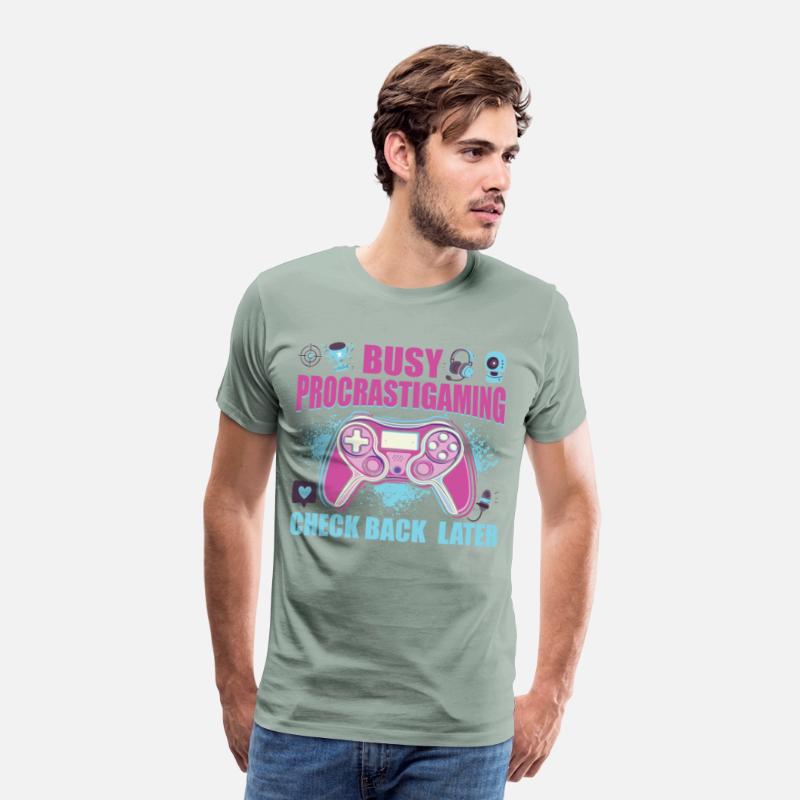 Gamer Busy Procrastigaming Gaming