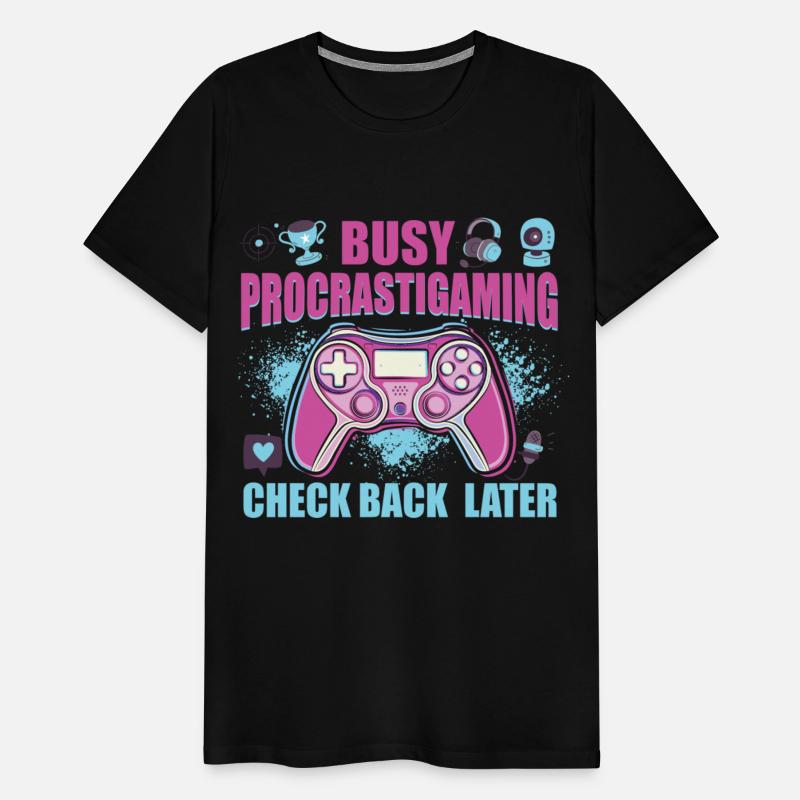 Gamer Busy Procrastigaming Gaming