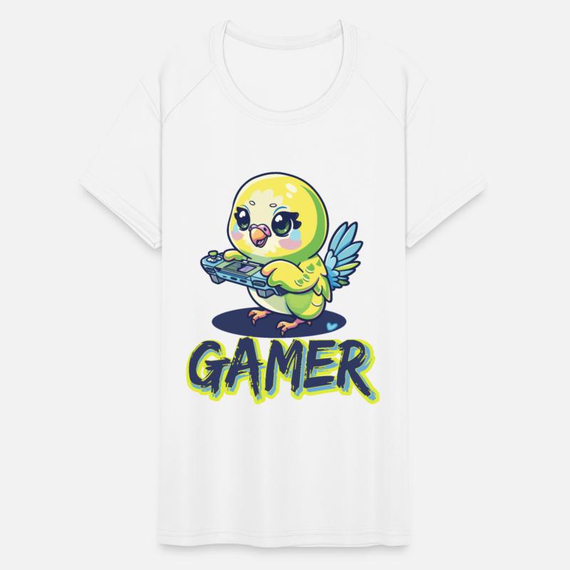 Gaming Budgie Gamer Bird Video Game