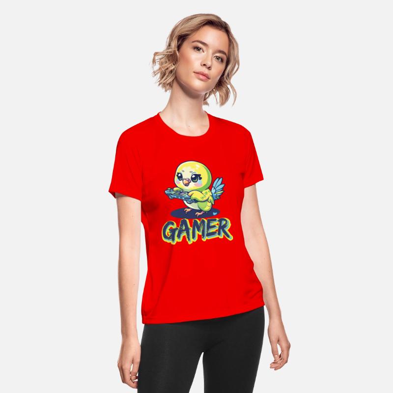 Gaming Budgie Gamer Bird Video Game