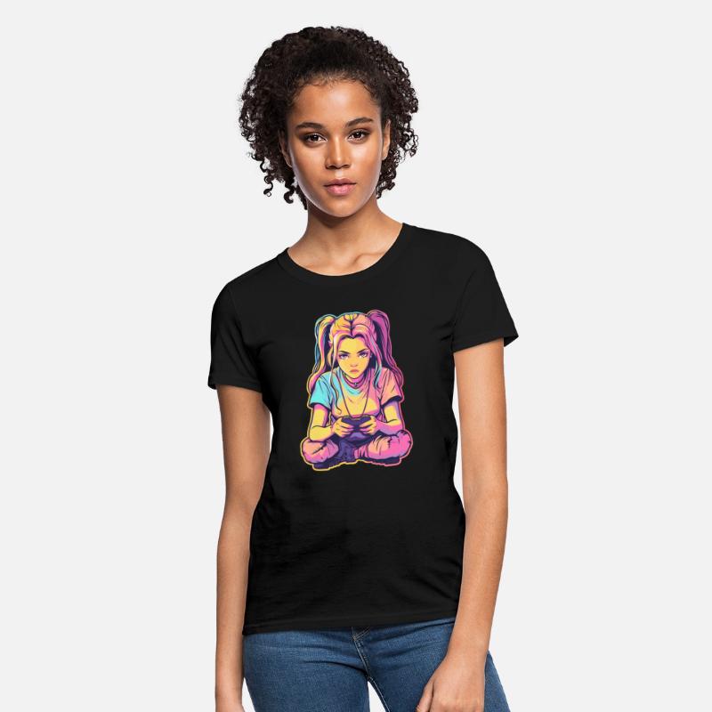 Gaming Girl Comic Look