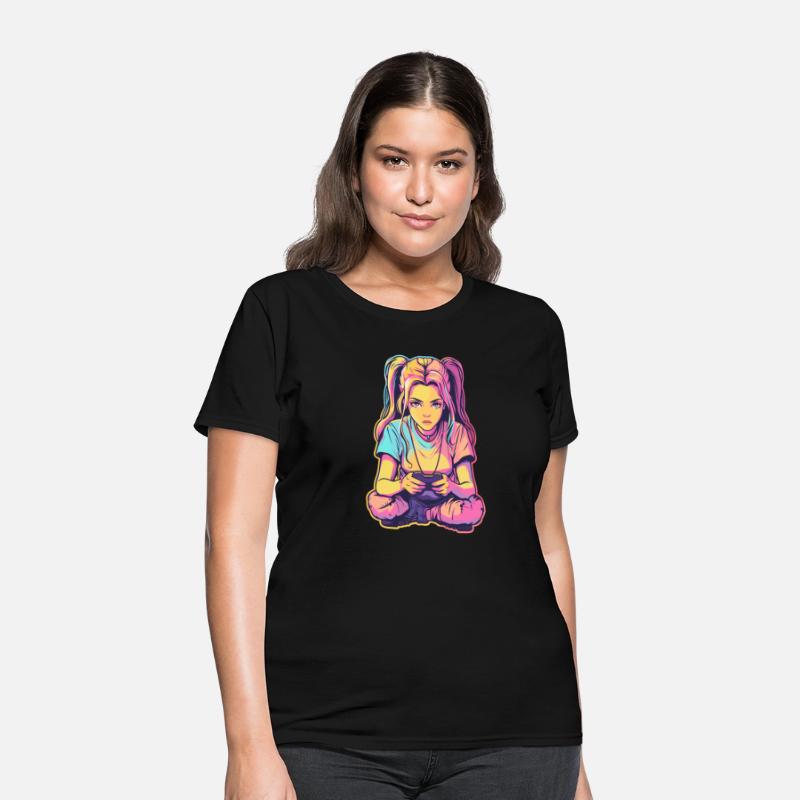 Gaming Girl Comic Look