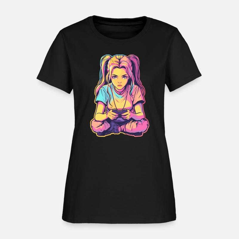 Gaming Girl Comic Look