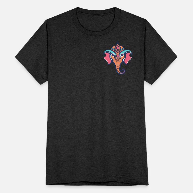 Ganesha Inspired Colorful Elephant