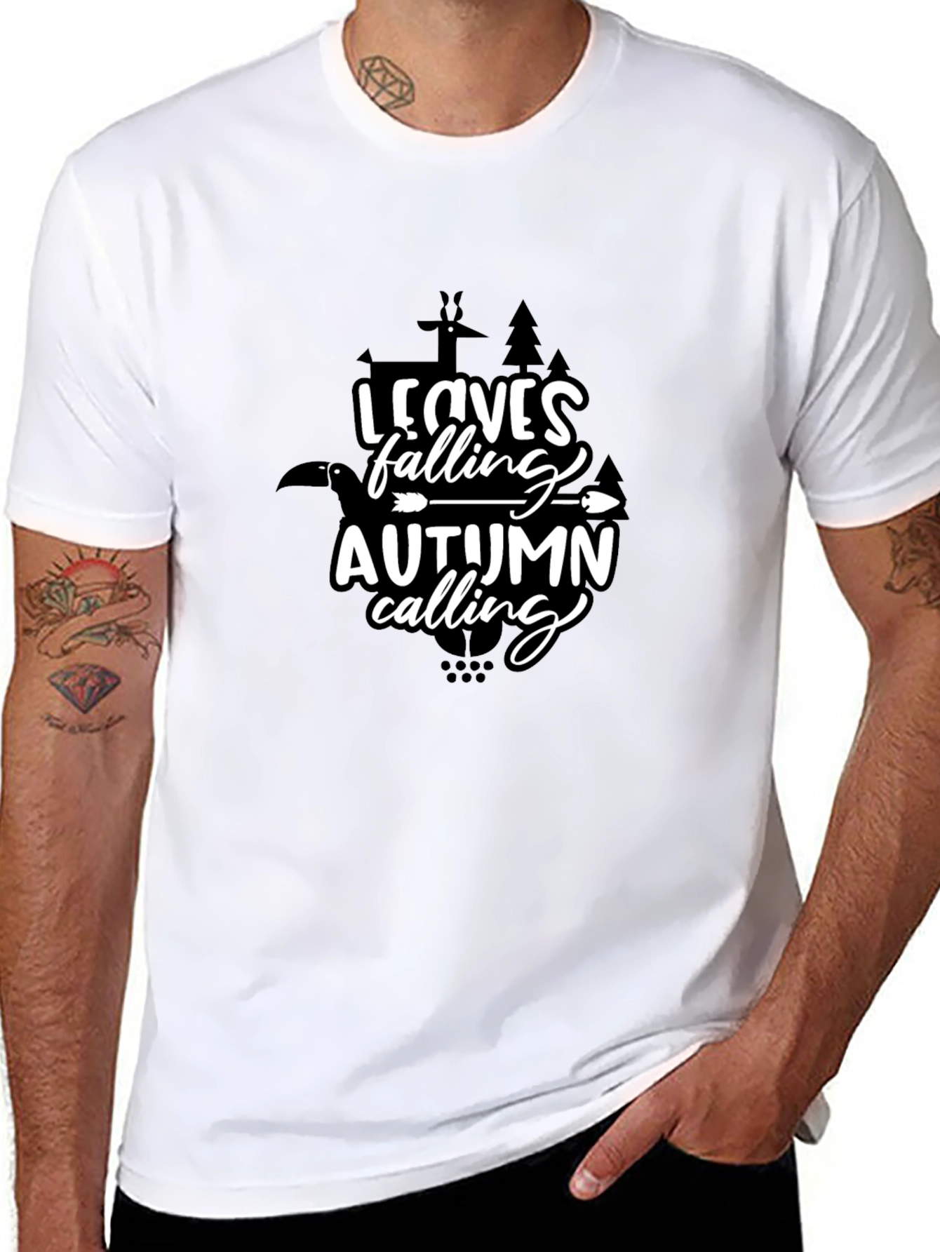 Autumn Calling Graphic T-Shirt