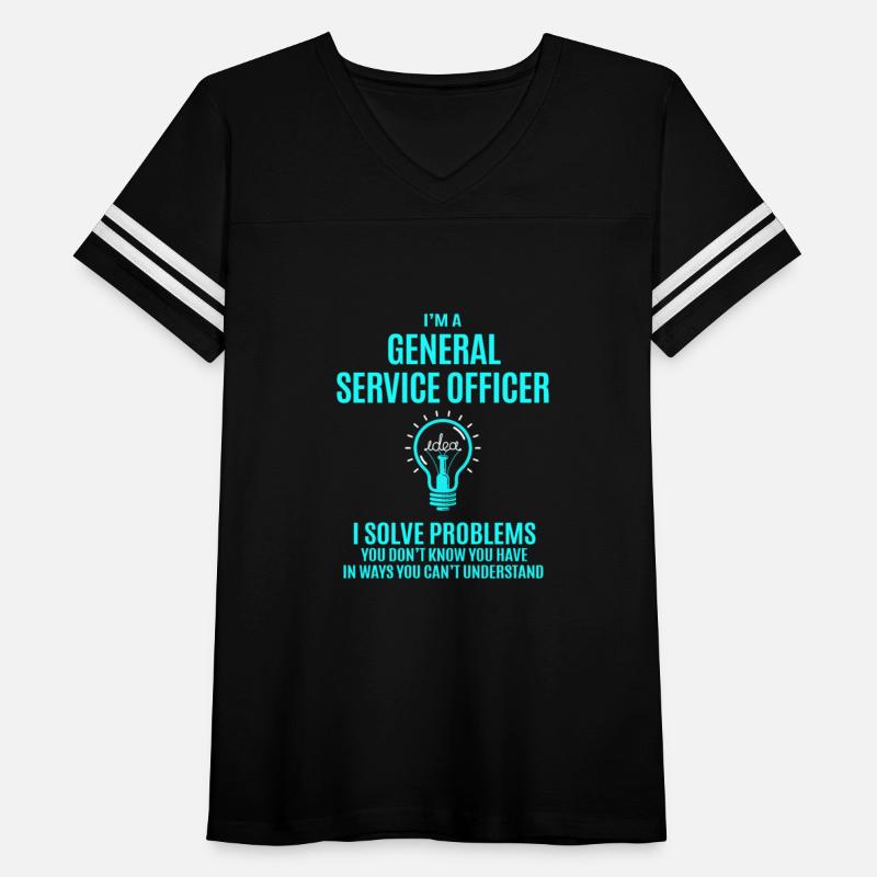 General Service Officer T Shirt - I Solve Problems