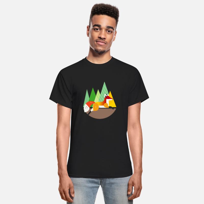 Geometric fox - modern design & closeness to natur