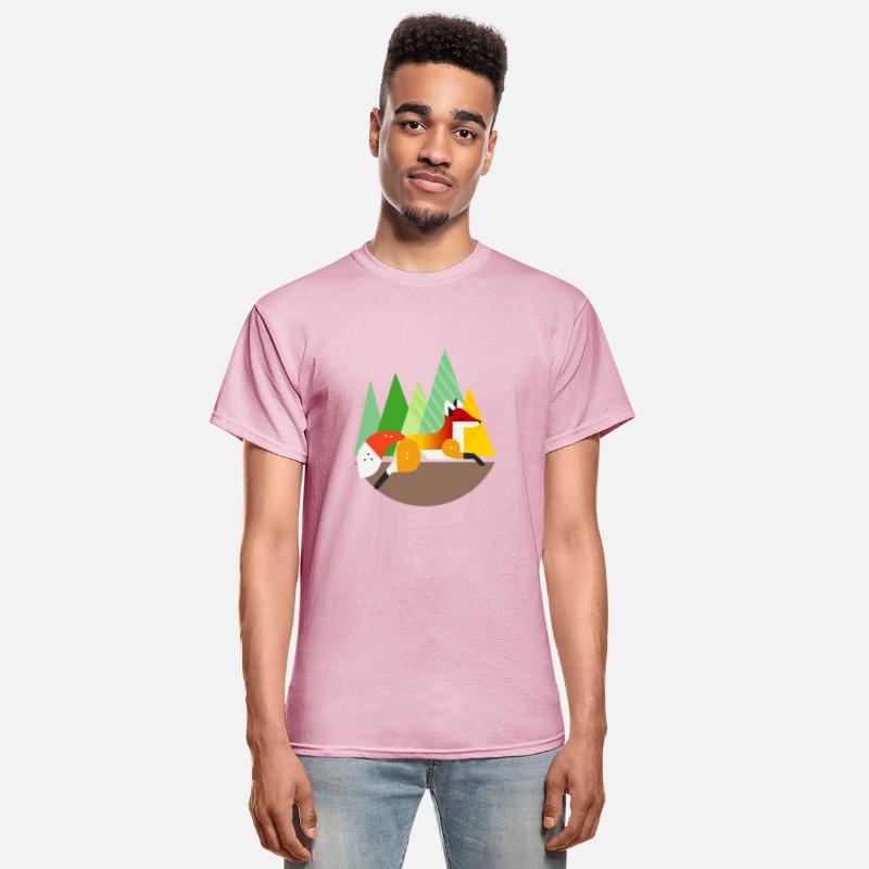 Geometric fox - modern design & closeness to natur