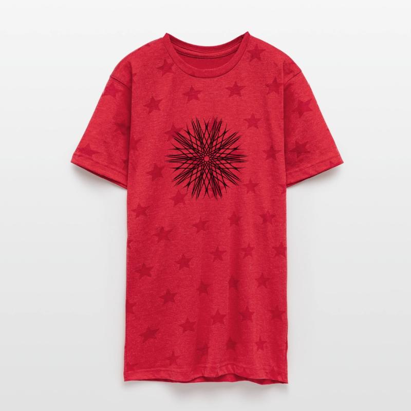 Geometric Lines Circle Mandala Shape