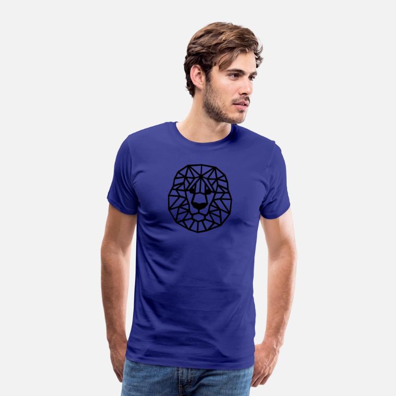 Geometric Lion Pride: Fierce Designs for Fashion