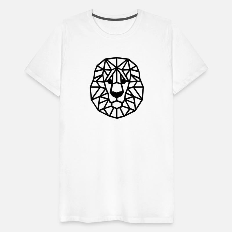 Geometric Lion Pride: Fierce Designs for Fashion