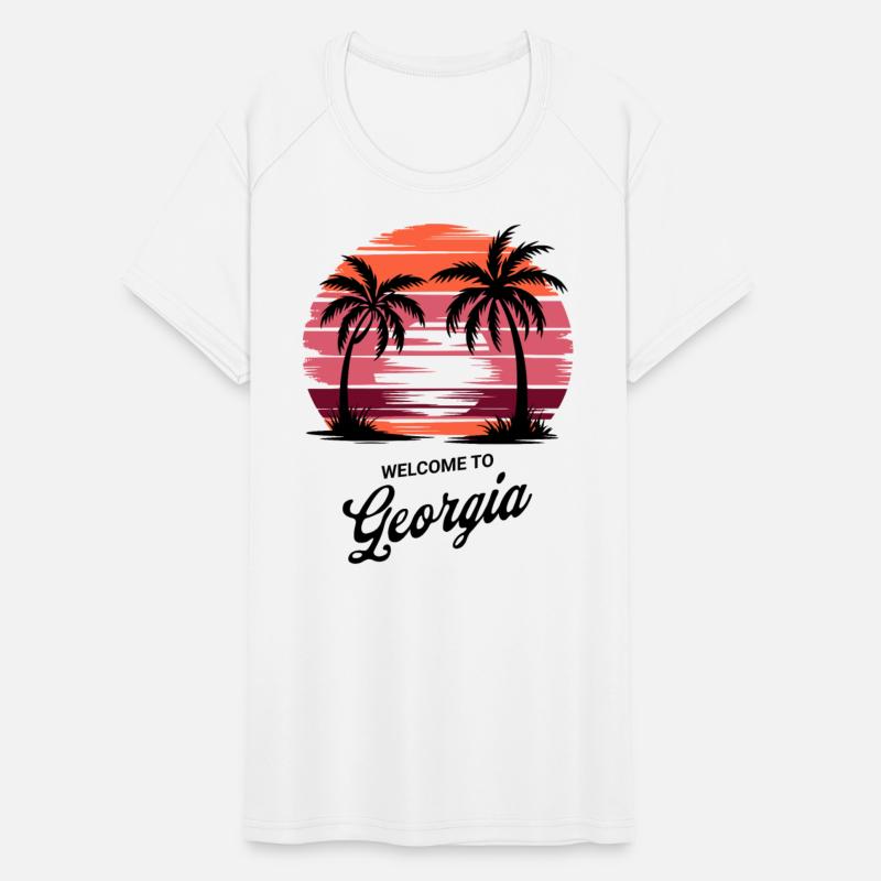 Georgia Retro Sunset - Southern Charm