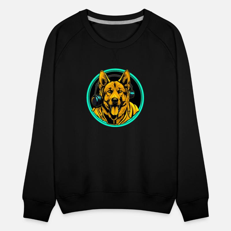 German Shepherd Funny Dog Rapper Hip Hop Music Pet