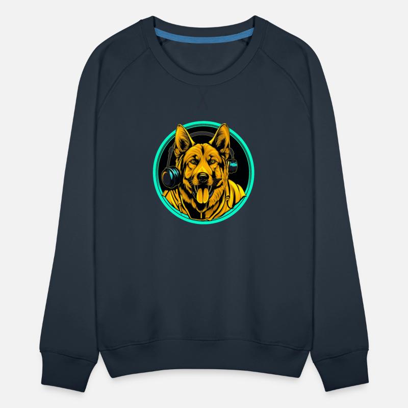 German Shepherd Funny Dog Rapper Hip Hop Music Pet