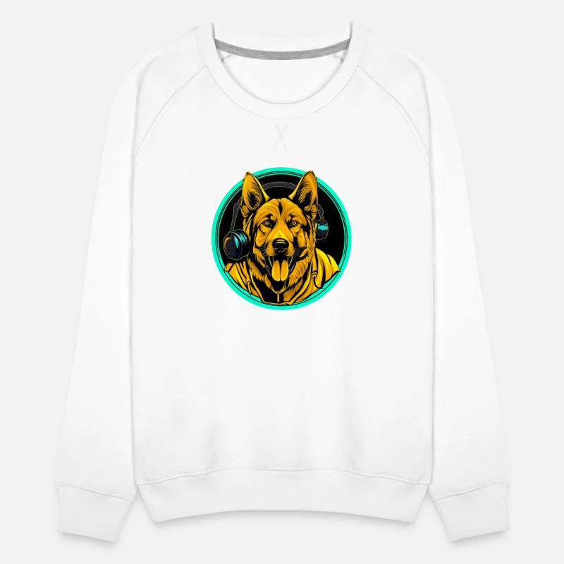 German Shepherd Funny Dog Rapper Hip Hop Music Pet
