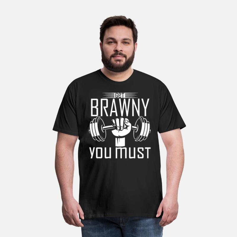 Get brawny gym shirt and tank top- must have!