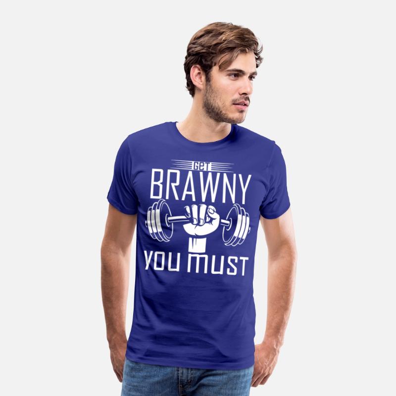 Get brawny gym shirt and tank top- must have!