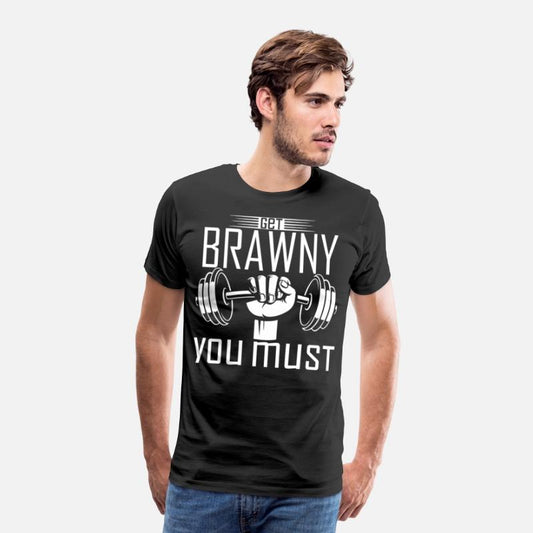 Get brawny gym shirt and tank top- must have!