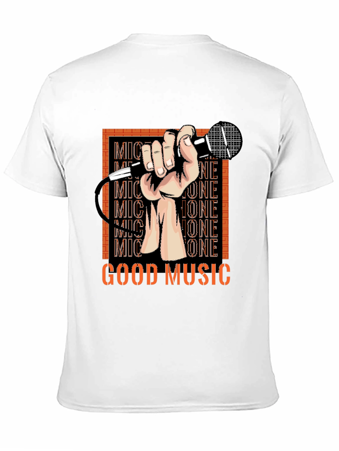 Good Music T-Shirt - Microphone Graphic Tee