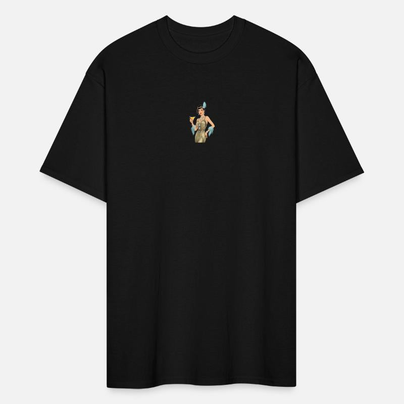 Glamorous Flapper Art Deco Elegance Design